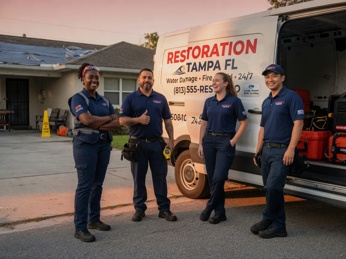 Water Damage Restoration company in Helvetia, WV